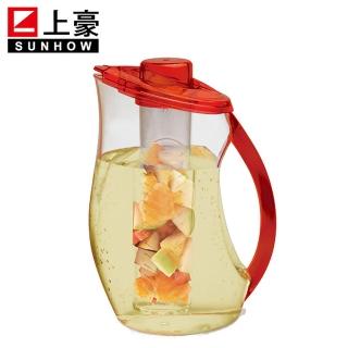 【上豪】多功能泡茶濾管冷水壺 2950ml PC-3060(售完不補)