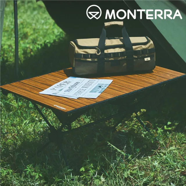 【Monterra】CVT2 Table 折疊露營桌 原木色(韓國品牌、露營、野餐、折疊、收納、主桌、大桌)