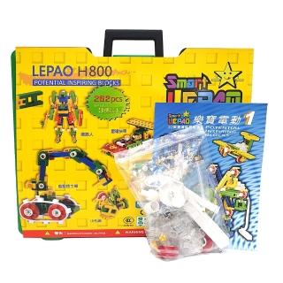 【LEPAO 樂寶】潛能開發積木-超級樂寶(動力元件讓模形動起來)