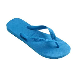 【havaianas 哈瓦仕】拖鞋 男鞋 女鞋 夾腳拖 基本素色款 Top 螢光藍 4000029-0212U(哈瓦士)