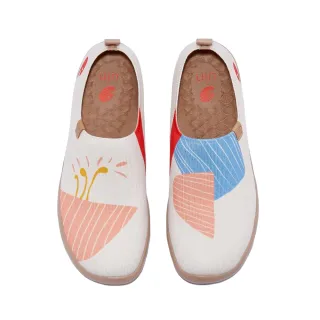 【uin】西班牙原創設計 女鞋 春芽彩繪休閒鞋W1010573(彩繪)