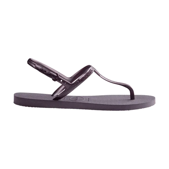 【havaianas 哈瓦仕】涼鞋 女鞋 拖鞋 夾腳拖 編織鞋帶 Twist 紫色 4144756-1780W(哈瓦士)