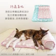 【貓本屋】夏季冰絲涼感 靠枕涼墊/寵物墊(L號/80x60cm)