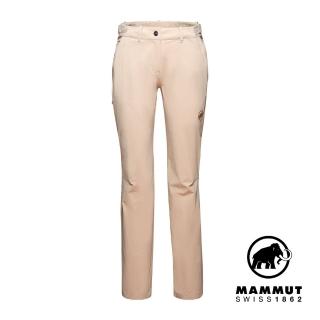 【Mammut 長毛象官方直營】Runbold Pants W 耐磨彈性機能長褲 薩凡納褐 女款 #1022-01680