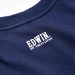 【EDWIN】男裝 寬版超重磅短袖T恤(丈青色)