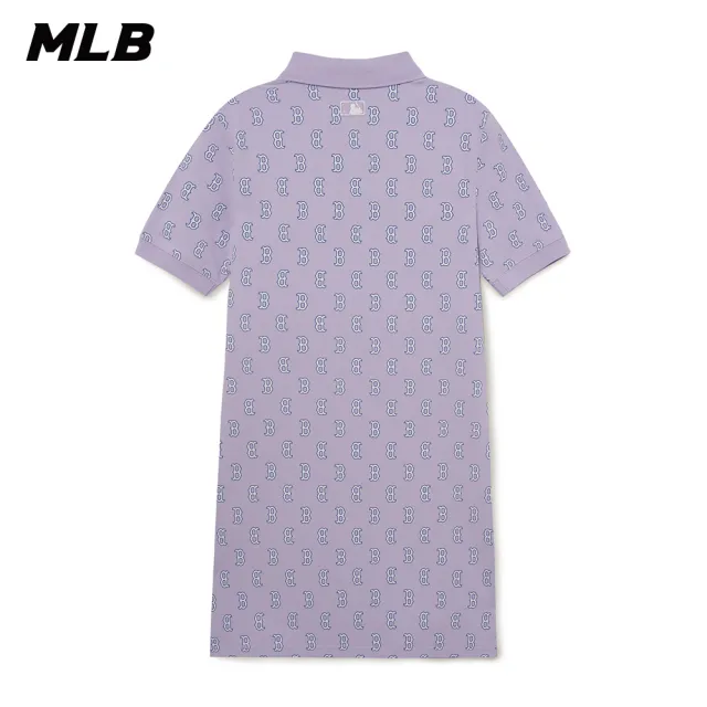 【MLB】連身裙 長版上衣 MONOGRAM系列 波士頓紅襪隊(3FOPM0233-43LDL)