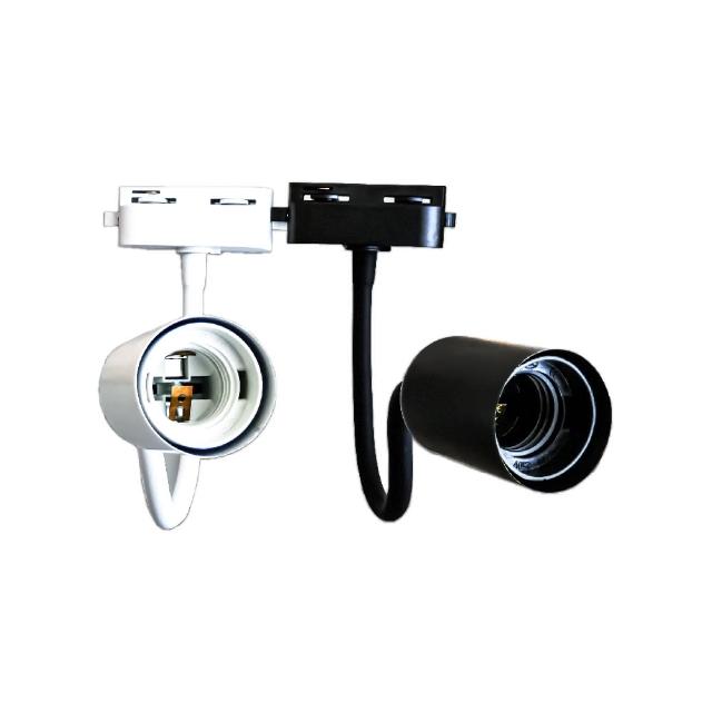 LED E27 蛇管軌道燈 投射燈 空台-2入組(LED E27 軌道投射燈)