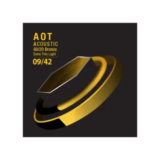 【BlackSmith】ABR-0942 奈米碳纖維 AOT 薄包膜 黃銅 民謠吉他弦(原廠公司貨 商品保固有保障)
