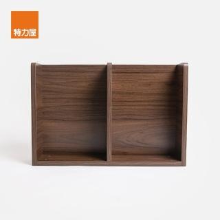 【特力屋】萊特雙格開放架60公分適用-深木紋