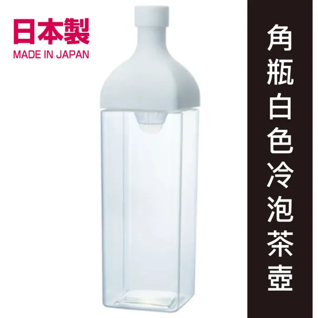 【HARIO】方形冷泡茶壺 1200ml(3色任選)