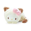 【SANRIO 三麗鷗】療癒貓咪系列 造型絨毛玩偶 造型靠墊 HELLO KITTY