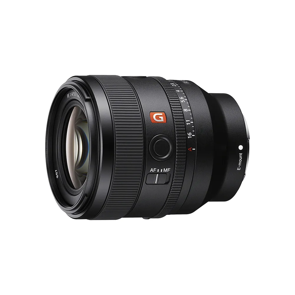 【SONY 索尼】FE 50mm F1.4 GM 全片幅標準定焦鏡頭 SEL50F14GM(公司貨)