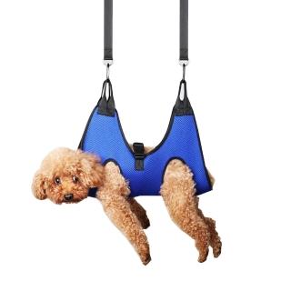 【愛寵達人】新款貓咪/犬狗寵物美容吊床 專業寵物修剪指甲/打針/清潔輔助品(懸掛貓咪吊床 狗狗懸掛吊床)