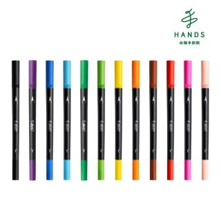【台隆手創館】日本BIC INTENSITY雙頭水性麥克筆