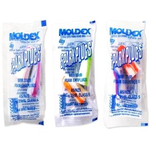 【美國MOLDEX】超柔軟PU慢回彈隔音靜音耳塞-型號6604不挑色炫彩版3包6個超值組(降噪規格露營耳道助眠器)