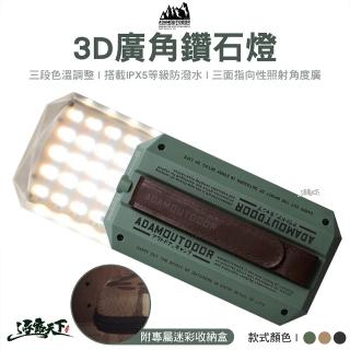 【ADAM】3D廣角鑽石燈 ADCL-CP160(燈 工作燈 燈具 掛燈 吊燈 LED燈 ADAM 露營 逐露天下)