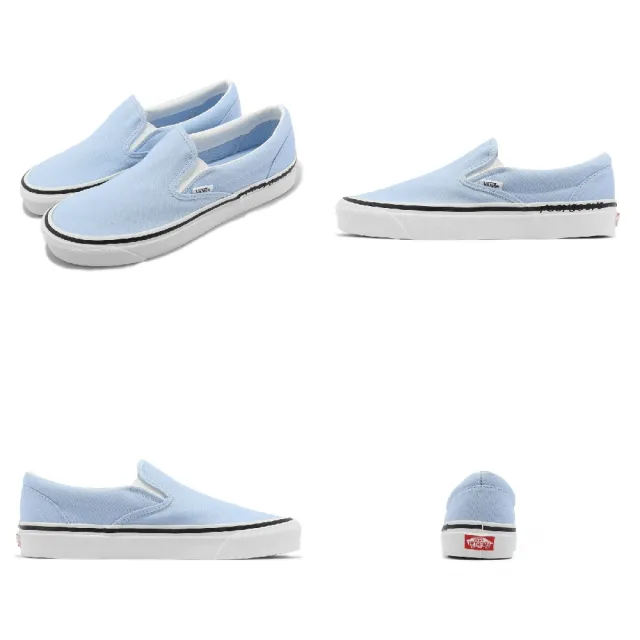 【VANS】休閒鞋 Classic Slip-On 男女鞋 藍 懶人鞋 Vault Noon Goons 聯名(VN0A3JEXZKS)