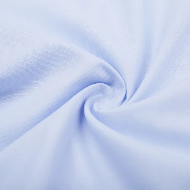 【ROBERTA 諾貝達】台灣製 上班族必備 速乾舒適短袖襯衫(藍)
