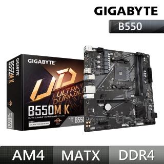 【GIGABYTE 技嘉】B550M K AMD主機板