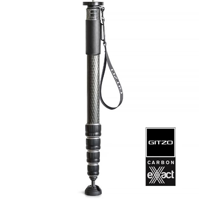 【gitzo 捷信】GM4552L eXact碳纖維單腳架(公司貨 Traveler 旅行家4號加長版 載重35公斤)