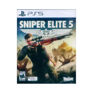 【SONY 索尼】PS5 狙擊之神 5 狙擊精英 5 Sniper Elite 5(中英日文美版)