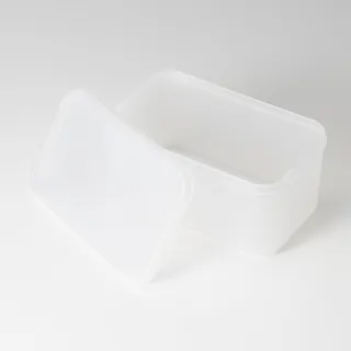 【MUJI 無印良品】麵粉保存容器710ml(4入組)