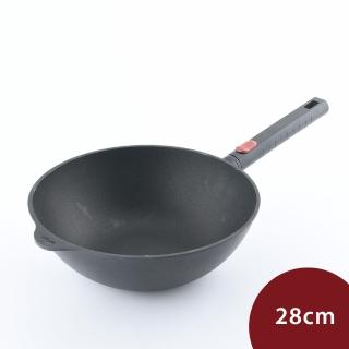【Woll】Diamond XR Logic 不沾中式炒鍋 28cm 不沾鍋 中華炒鍋 {電磁爐 IH爐可用}(平輸品)