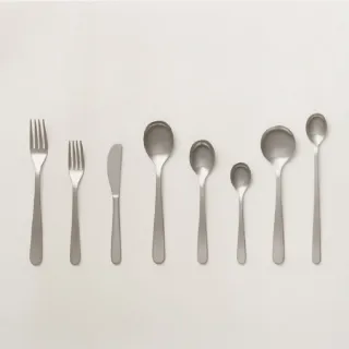 【MUJI 無印良品】不鏽鋼餐具/餐桌叉約19cm(10入)