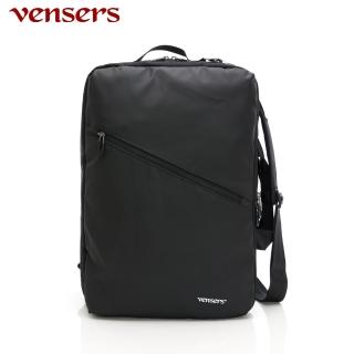 【Vensers】多功能時尚後揹包(S1000301黑色)
