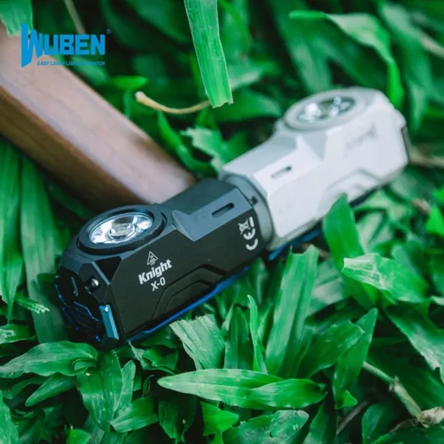 【WUBEN】錸特光電 X0 白色 微弧氧化材質(1100流明 磁吸工作燈 LED手電筒 USB-C充電 X-0)
