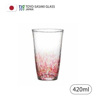 【TOYO SASAKI】水之彩水杯/花之彩/420ml(日本高質量玻璃代表)