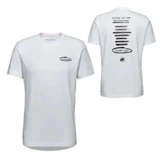 【Mammut 長毛象】Mammut Core T-Shirt Every Day 機能短袖T恤 白色 男款 #1017-04022