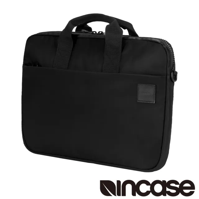 【Incase】MacBook Pro/Air 13吋 Compass Brief with Flight Nylon 飛行尼龍手提/肩背筆電公事包(黑)