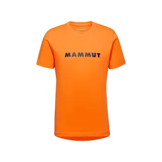 【Mammut 長毛象】Mammut Core T-Shirt Men Logo 輕便機能短袖T 男款 深柑桔橘 #1017-04030