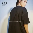 【Life8】太空系列 異材質口袋 印花短袖上衣(10754)