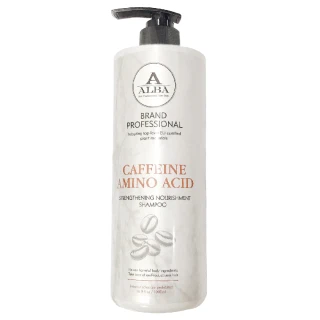 【ALBA】咖啡因胺基酸洗髮精 500ml(強健髮根養護頭皮)