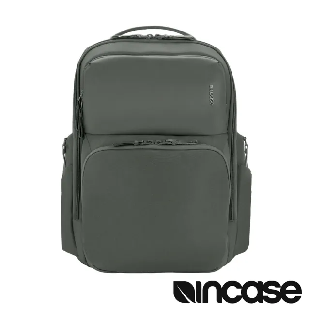 【Incase】A.R.C. Commuter 16 吋環保雙層電腦後背包(煙燻綠)