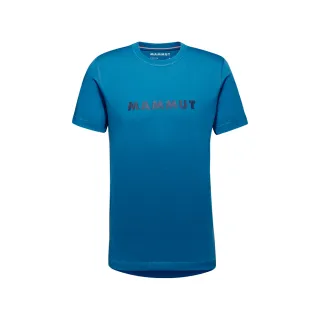 【Mammut 長毛象】Mammut Core T-Shirt Men Logo 輕便機能短袖T 男款 深冰藍 #1017-04030