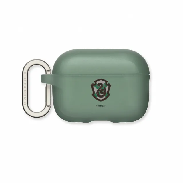 【RHINOSHIELD 犀牛盾】AirPods Pro2/Pro/第3/2/1代 無線耳機保護殼/史萊哲林徽章(哈利波特)