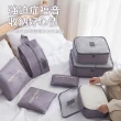 【Janyo】7件組 旅行分類收納袋 行李箱衣物整理收納包 旅行用品/學生/出差