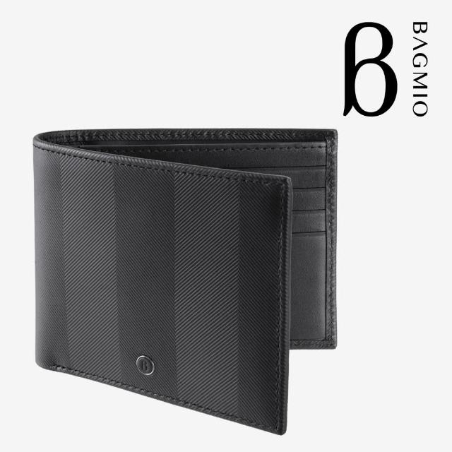 【BAGMIO】8卡牛皮短夾(經典商品)