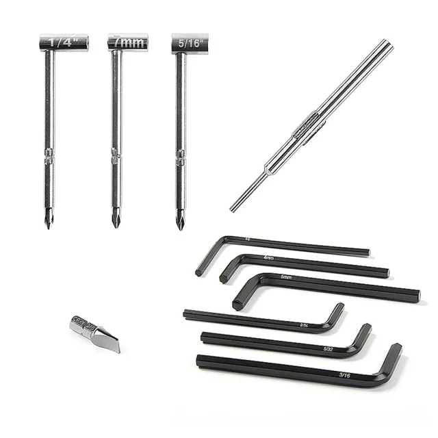 【Music Nomad】MN235｜吉他板手工具盒｜Truss Rod Wrench Set(吉他玩家必備工具組)