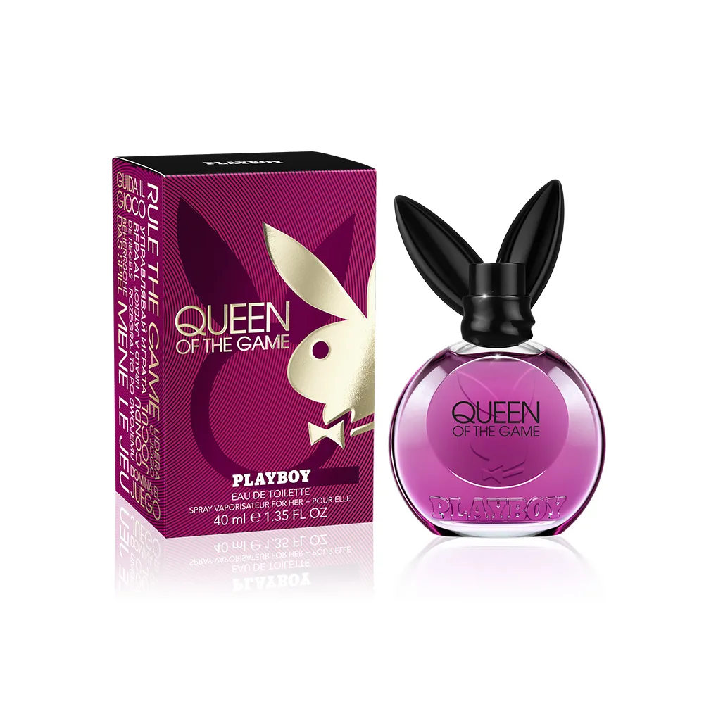 【PLAYBOY】國王皇后兔女郎經典淡香水 40ml(專櫃公司貨)