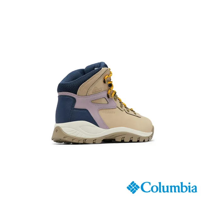 【Columbia 哥倫比亞官方旗艦】女款- Omni-Tech防水高筒健走鞋-深藍(UBL89160NY / 2023春夏)