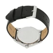 【COACH】型男最愛黑色皮革錶帶時尚腕錶(W1584 BLK)