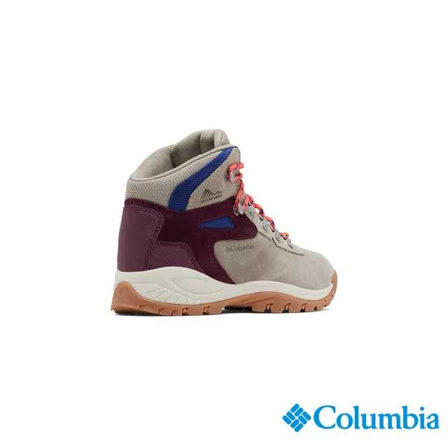 【Columbia 哥倫比亞官方旗艦】女款- Omni-Tech防水高筒登山鞋-卡其(UBL45520KI  / 2023春夏)