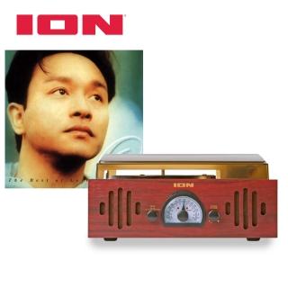 【ion audio】Trio LP neo 3合1復古箱式黑膠唱機/ AM/FM收音機(+張國榮TheBestofLeslieCheung黑膠)