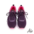 【A.S.O 阿瘦集團】活力雙核心綁帶透氣休閒鞋(紫色)