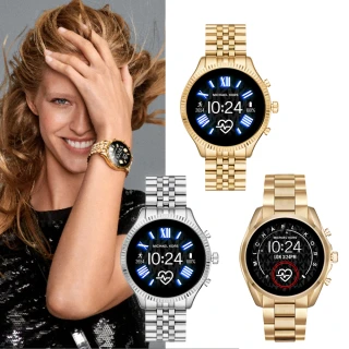 【Michael Kors】Bradshaw & Lexington觸控心率智能手錶 不鏽鋼鍊帶(均一價 4款任選)