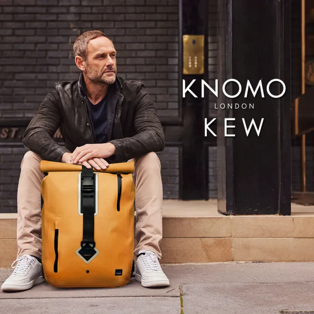 【KNOMO】KEW英倫機能時尚捲頂後背包